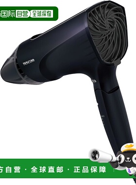 【日本直邮】Tescom负离子吹风机速干轻量冷风折叠黑TEC-HD2400-K