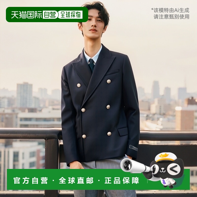 1h可退 香港直邮BALMAIN 男士夹克 DH0UC150WC686UC西装长袖