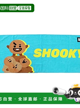 【日本直邮】丸真 运动毛巾 BT21 啦啦队 SHOOKY 5785005500 40 x