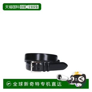 黑色徽标腰带潮流百搭质感简约休闲U03202 香港直发ORCIANI男士