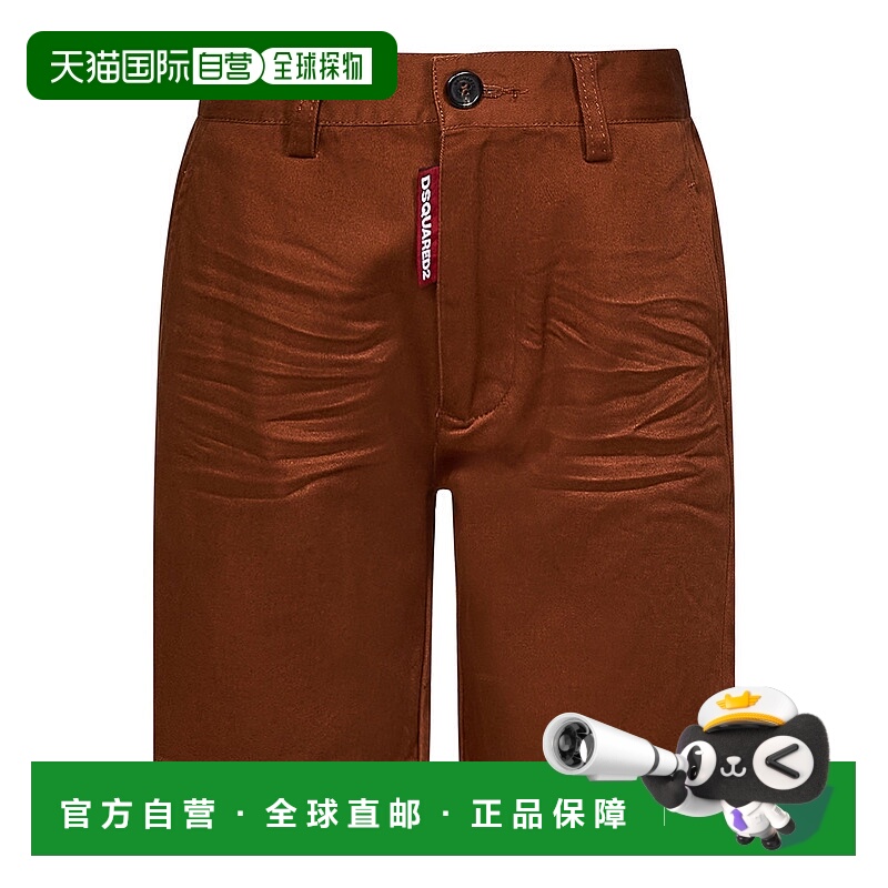 香港直邮DSQUARED2 男童短裤 DQ1509D0093DQ767 CO 棕色 Brown st