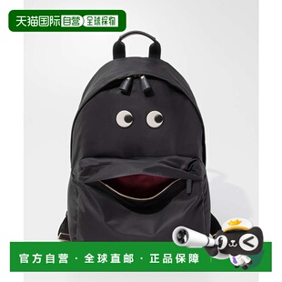 日本直邮Anya Hindmarch Anya Life 背包 Eyes 黑色 ECONYL 再生