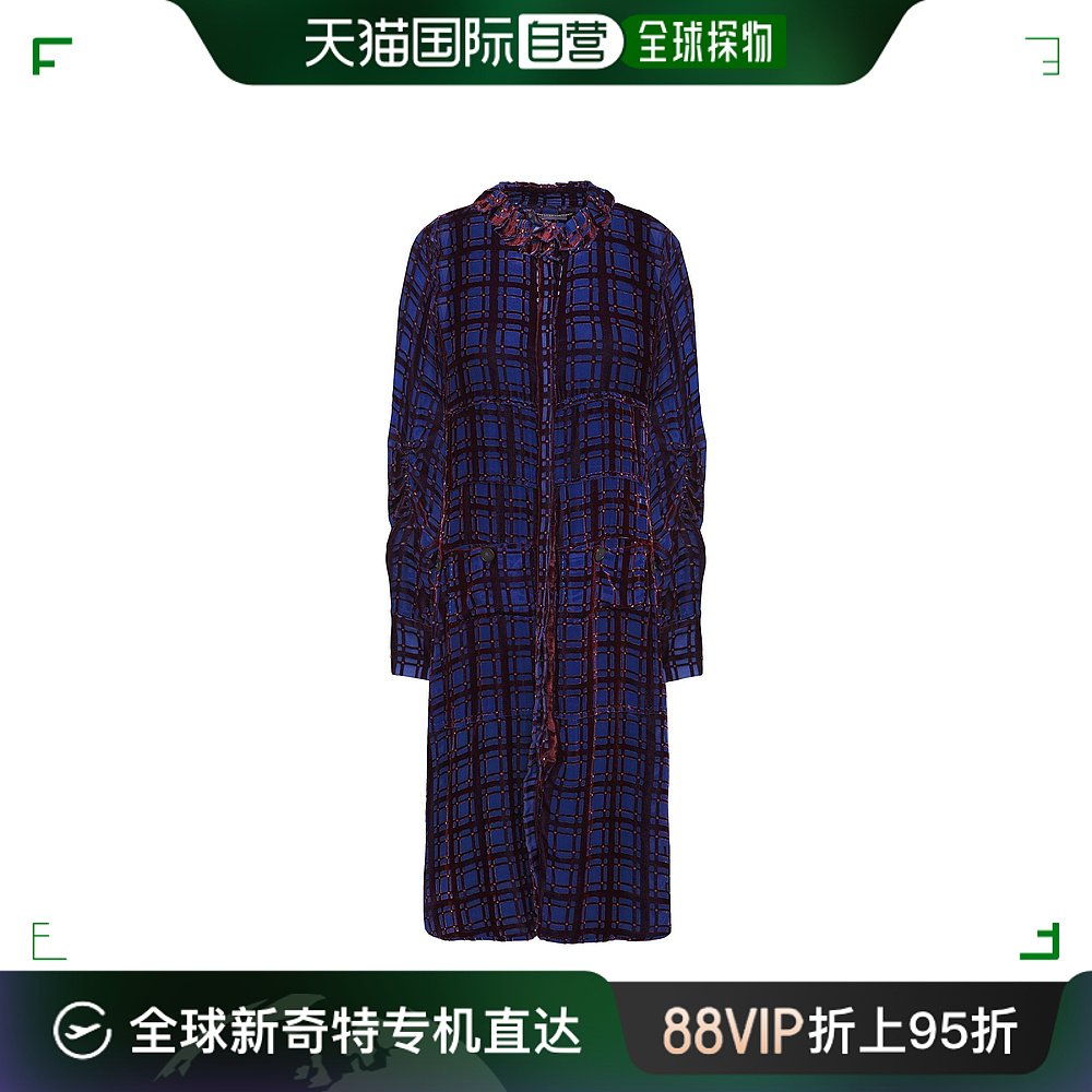 香港直邮潮奢 Carven 卡纷 女士中长连衣裙 女装/女士精品 连衣裙 原图主图