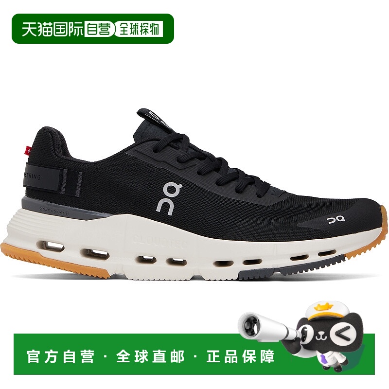 香港直邮潮奢 On 男士 黑色 Cloudnova Form 2 运动鞋 3ME3015143