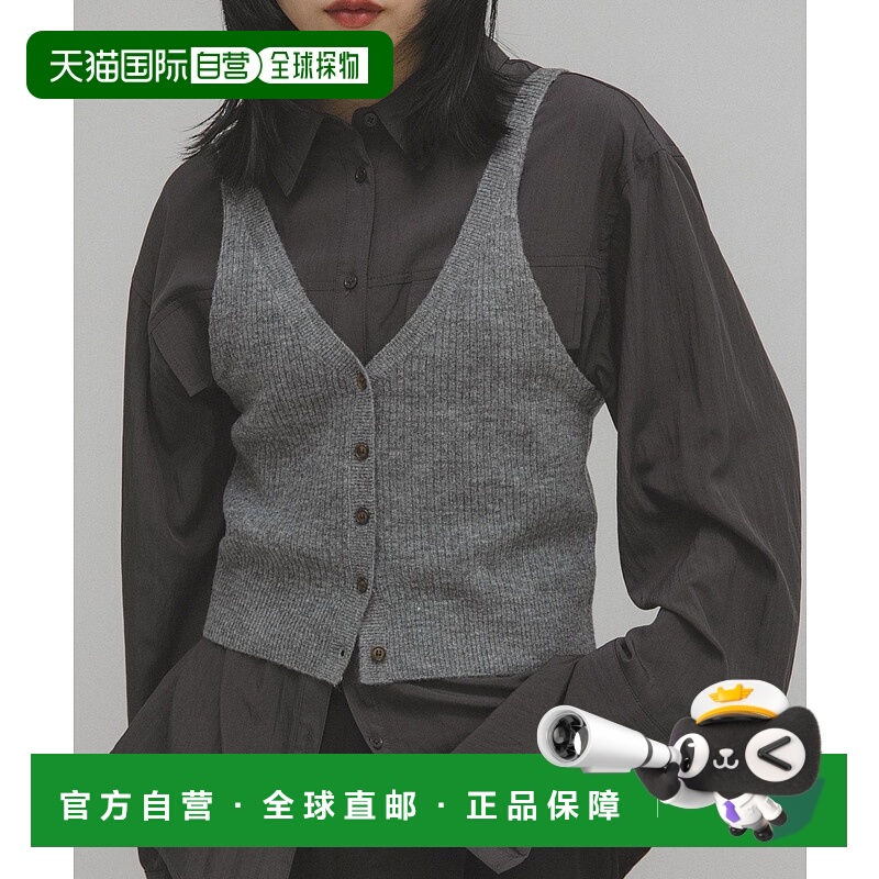 1h可退 日本直邮KBF 女装 2WAY针织背心 可调节绑带设计 KBA722R4