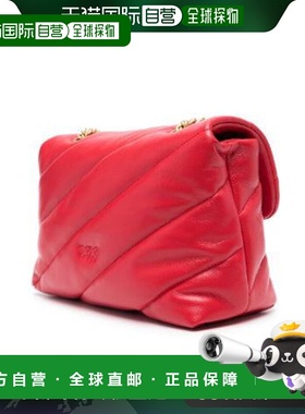 香港直邮PINKO 女士斜挎包 100038A0F2R30Q CO 红色 Classic Love