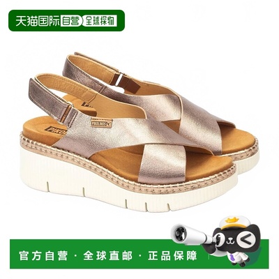 自营pikolinos女式Gomera石制楔形凉鞋 美国奥莱直发