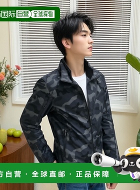 【日本直邮】Komine摩托用JK-5792防护冬用防风衣-IFU 黑白 迷彩X