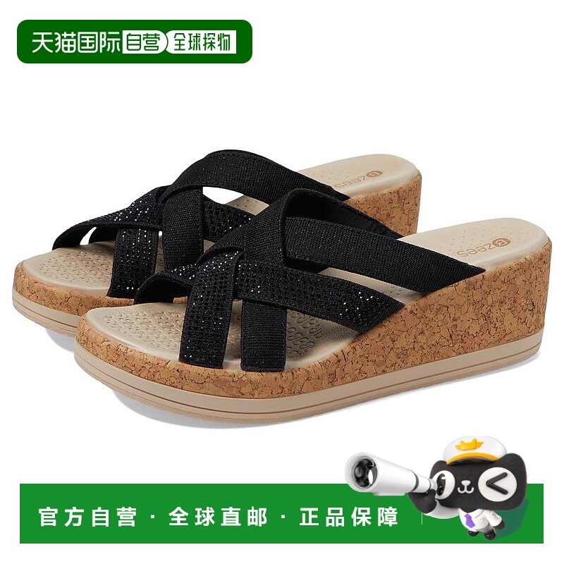 1h可退 【美国直邮】Bzees|Reign 坡跟凉鞋