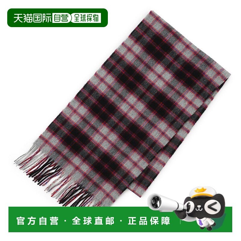 日本直邮Johnstons约翰斯顿 秋冬男女羊绒时尚围巾wa000016ku0317