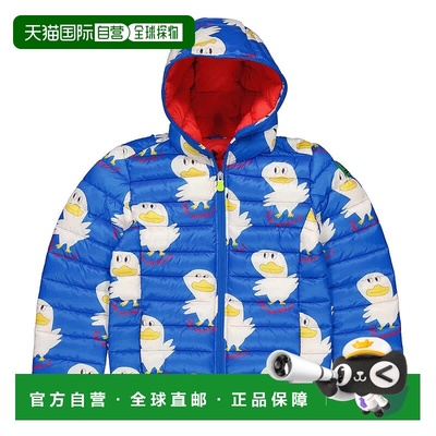 自营 Save The Duck Boys The Animals Observatory带衬垫夹克-蓝
