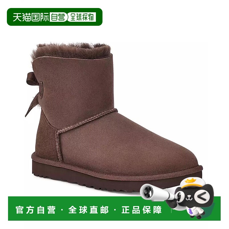 1h可退 【美国直邮】ugg 女士 靴子麂皮防水蝴蝶结