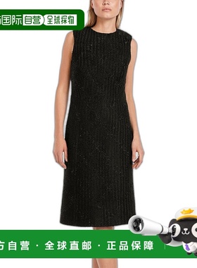 自营 Marc Cain 无袖中长连衣裙 - 黑色 美国奥莱直发