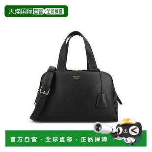 黑色皮革手袋 1h可退 女士 普拉达 1BB1482HIK 香港直邮Prada