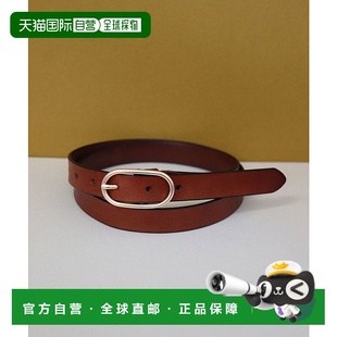 新款 florge女士皮带・吊带腰带棕色秋冬季 保暖配饰腰 日本直邮