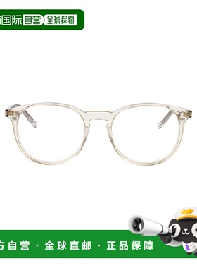 香港直邮SAINT LAURENT 男士眼镜 SL106026 AW2025 透明 SL 106