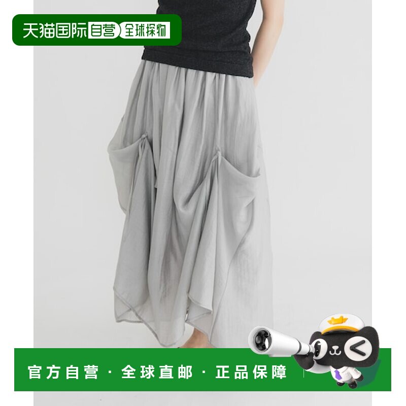 KBF 蝴蝶结装饰蓬蓬裙半身裙a字裙纱裙