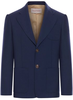 VALENTINO 男士夹克 6V3CEG959EBD51 SS2025 蓝色 Jackets