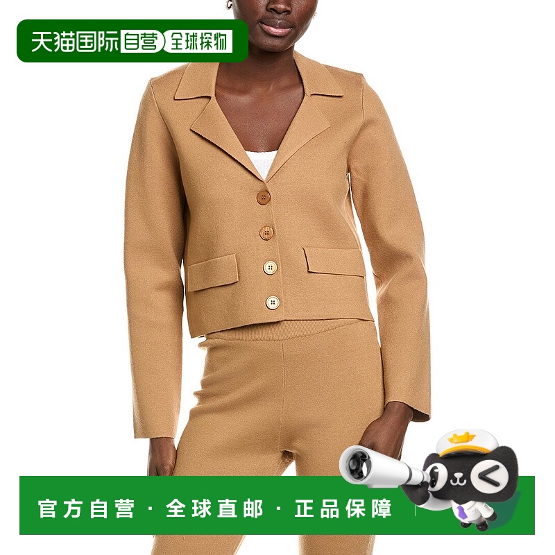 自营Endless Rose Sweater Blazer - brown 美国奥莱直发