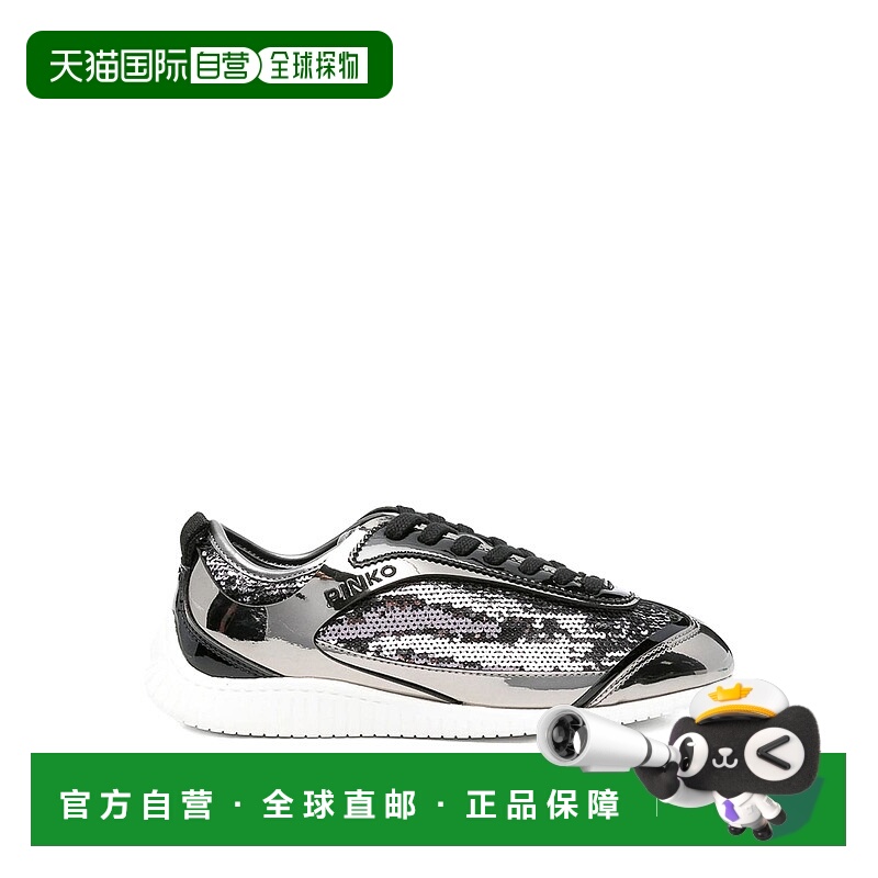1h可退 香港直邮PINKO 女士运动鞋 SS0123T04610KZ7 AW2025 银色