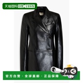 外套 1h可退 61158302 Otero 双排扣皮革西装 香港直邮KHAITE 女士