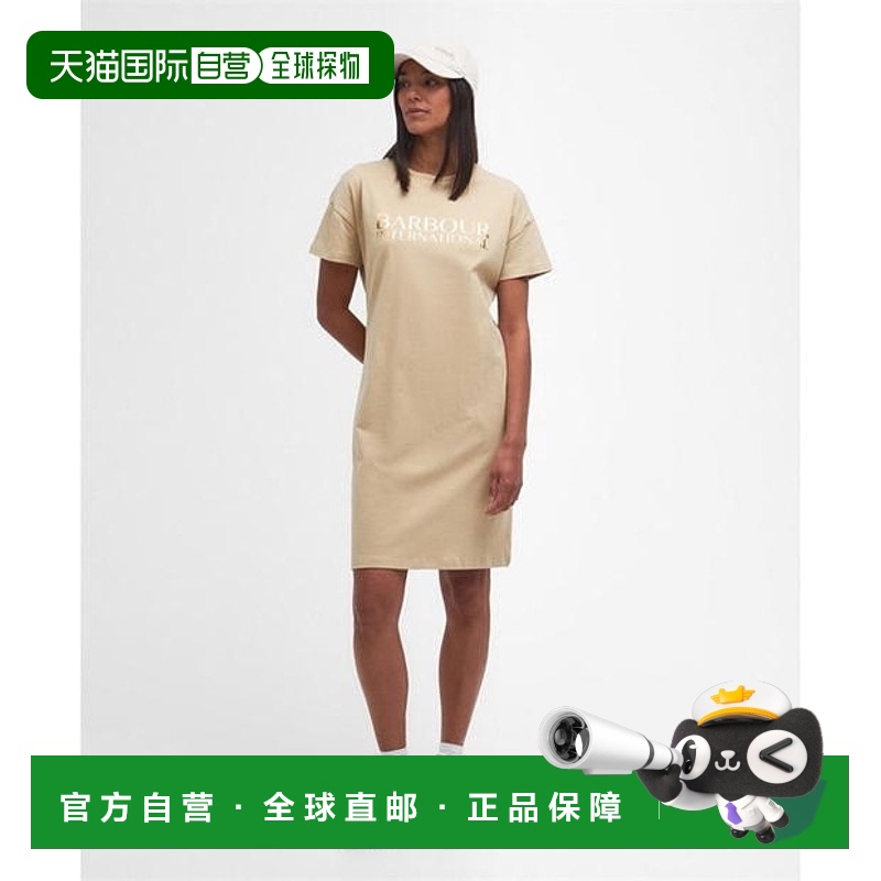 1h可退 香港直邮Barbour 巴伯尔 女士 Carla 中长连衣裙