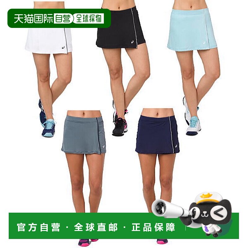 日本直邮ASICS 女士短裙裤(含内衬) 154422 女士 2018 春夏网球