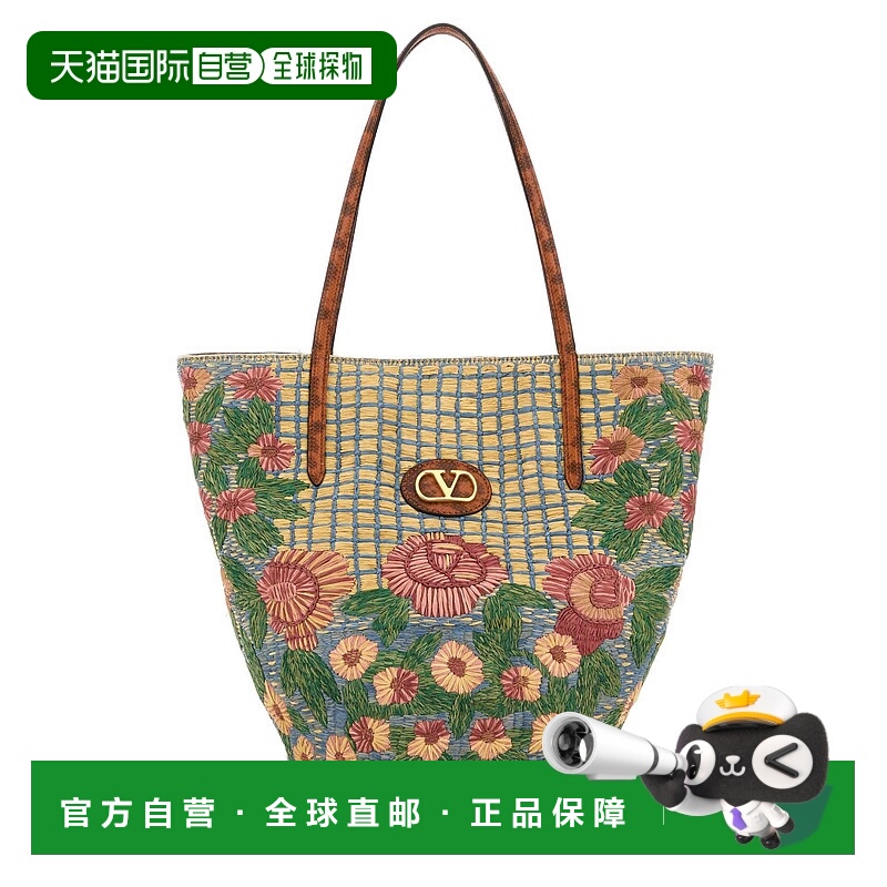 香港直邮Valentino 华伦天奴 女士 花朵刺繡手提包 7W2B0S08ZWA