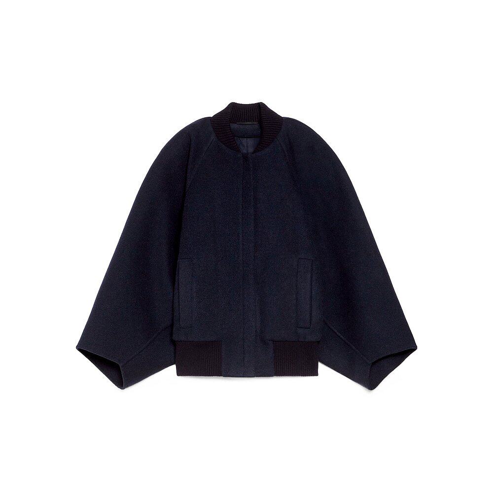 MAX MARA 女士外套 1086114306005 CO 黑色 长袖羊绒大衣