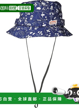 【日本直邮】Coleman科勒曼  男士露营遮阳帽  蓝色 187-010A