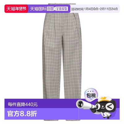 1h可退 香港直邮Rabanne 女士 休闲长裤 brown棕色 舒适时尚