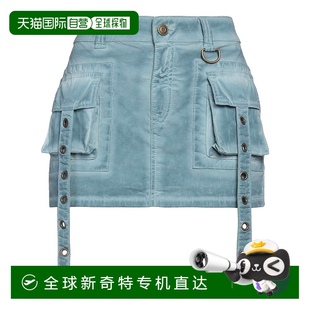 女士 1h可退 蓝色情人 香港直邮潮奢 迷你半身裙 Blumarine