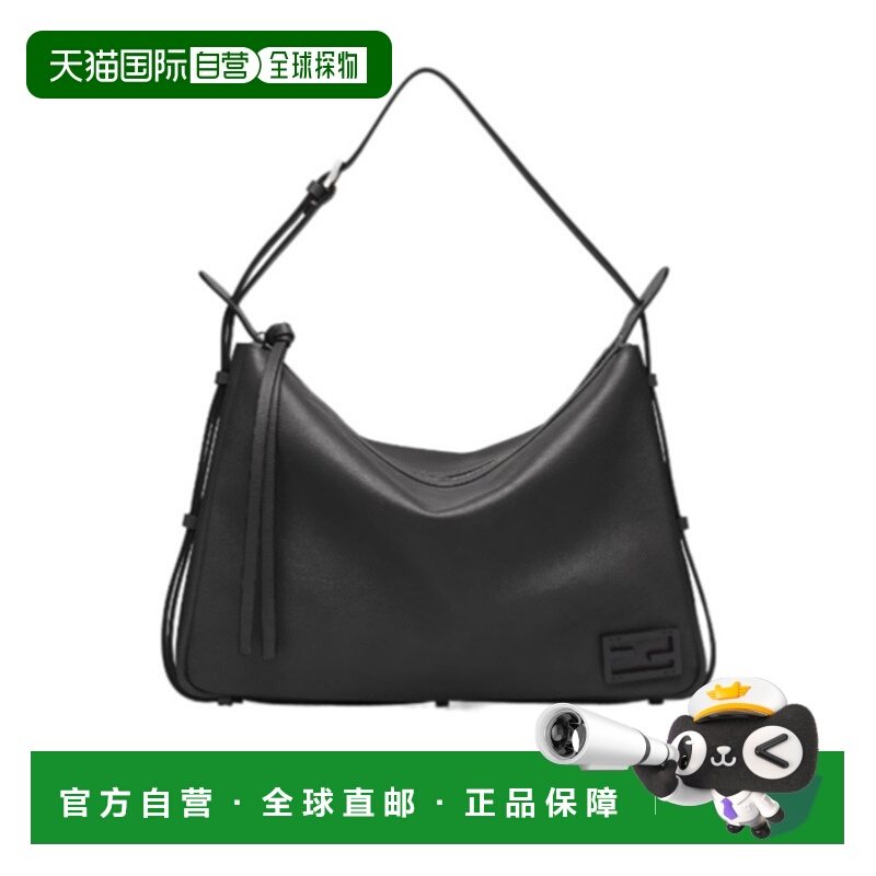 1h可退 香港直邮FENDI 女士斜挎包 8BR831AS7AF1QD0 AW2024 黑色