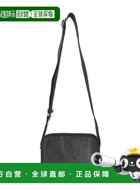 1h可退 香港直邮ETRO 男士单肩包 MP1C0023AA0120000 SS2026 黑色