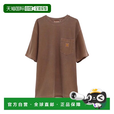 美国直邮CARHARTT WIP-男女通用S/S宽松口袋t恤