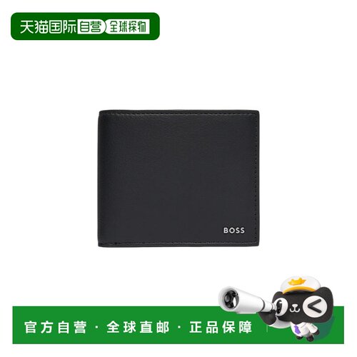 香港直邮BOSS 男士卡包 505684131BLACK AW2026 黑色 Jace 8cc 50