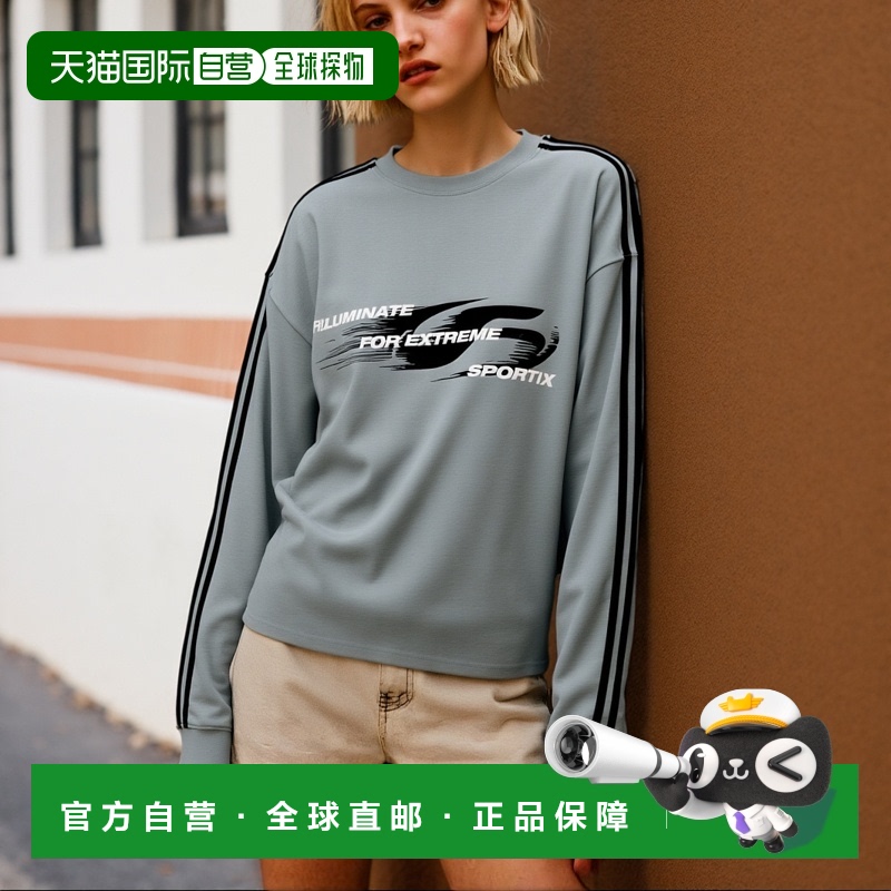 韩国直邮FILLUMINATE 公用T恤Modify Symbol Logo Long Sleeve-Gr