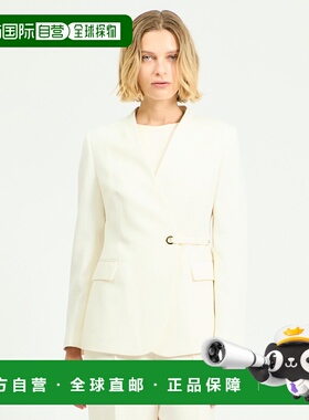 1h可退 日本直邮ESTNATION 女装 环形设计半裙扣外套 61109041200