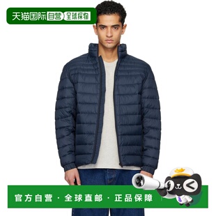 1h可退 香港直邮潮奢 BOSS 波士 男士 海军蓝 Water-Repellent Mi