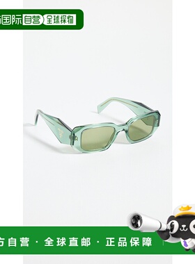 1h可退 香港直邮Prada 普拉达 女士 PR 17WS 矩形太阳眼镜