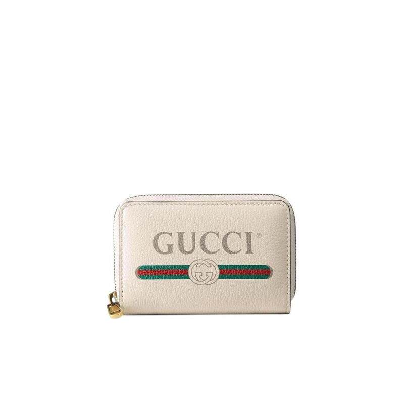 Gucci logo印花钱包 4963190GCAT - 实物图