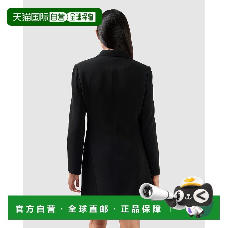 自营 belle & bloom钻石心形夹克连衣裙-黑色 美国奥莱直发