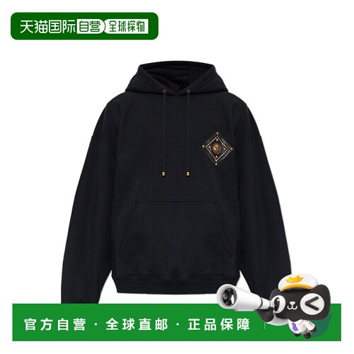 香港直邮VERSACE 男士卫衣 10268731A192201B000 AW2026黑色长袖