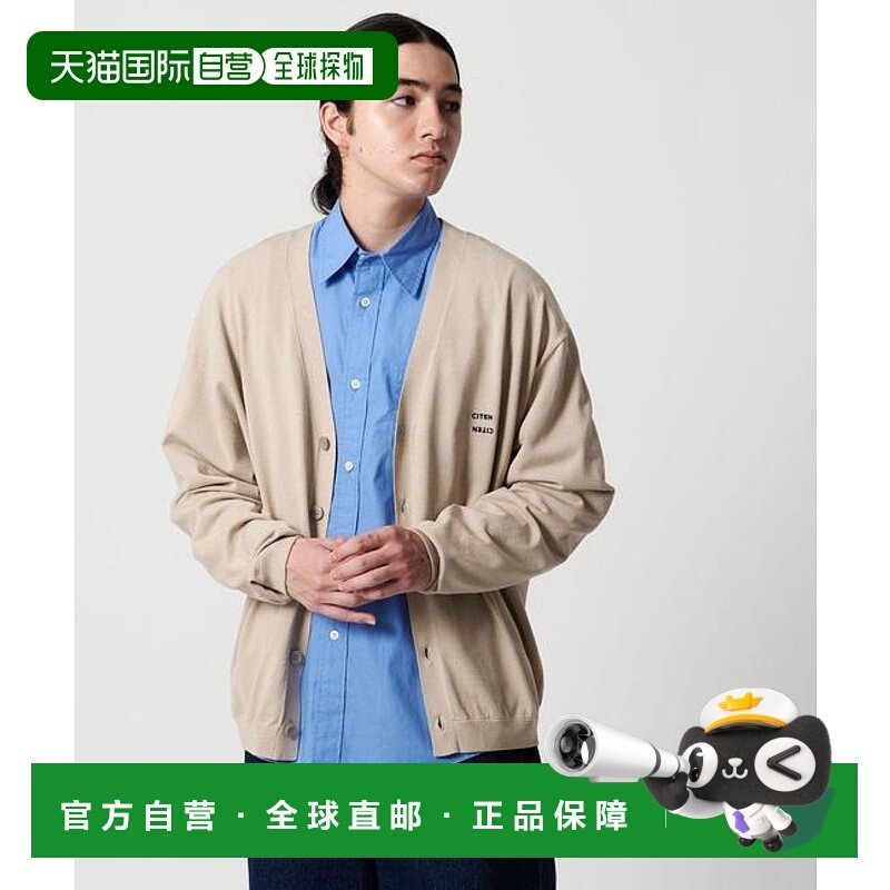 1h可退 日本直邮CITEN 高密度针织V领开衫针织衫