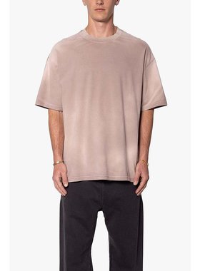 mnml|Faded Every Day II 短袖 T 恤 - 水洗淡紫色