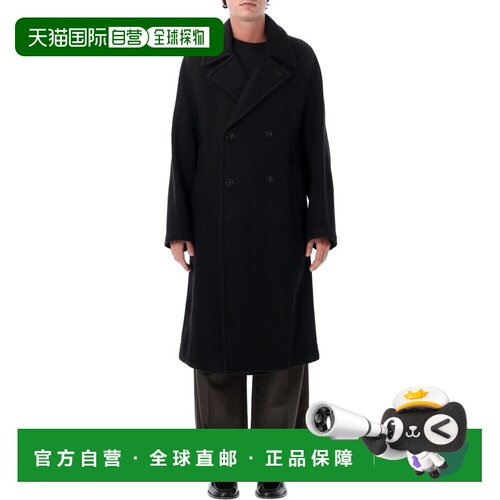 欧洲直邮LEMAIRE 男士大衣 CO1169LF1700BK999 AW【付后1h可退】