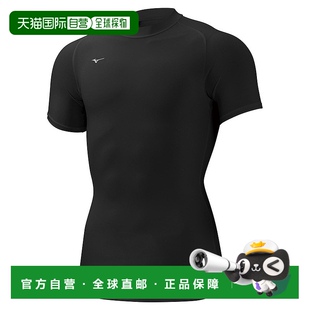 衬衫 Gear 圆领短袖 经典 舒适百 日潮跑腿MIZUNO美津浓男士 时尚 Bio