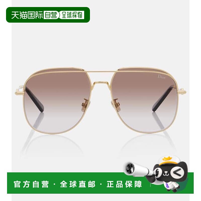 香港直邮DIOR 迪奥 女士 Petit CD A1U 太阳飞行员眼镜配饰