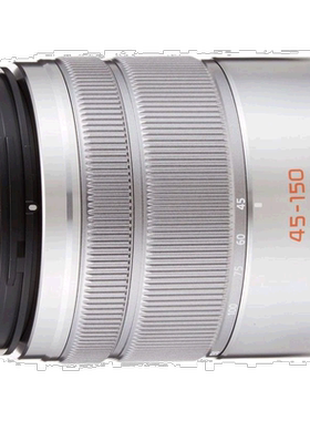 【日本直邮】 松下长焦变焦镜头45-150mm/MEGA O.I.S.银色H-FS451