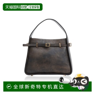 小号皮革水桶包 1h可退 River 香港直邮Simkhai brown棕色 女士
